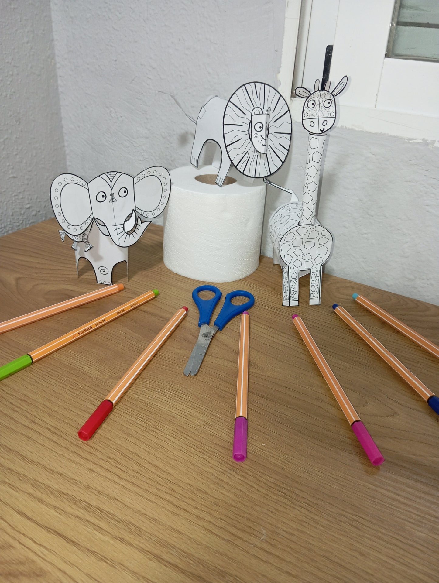Animals Paper Craft - Instant download!